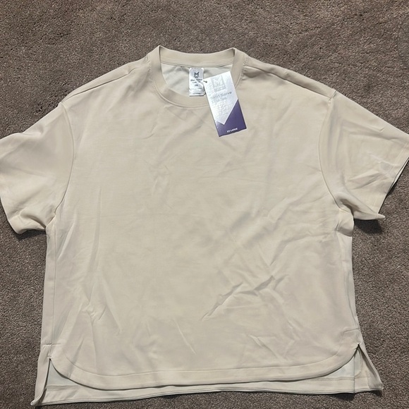 member’s Mark Tops - Cream Short Sleeve T-Shirt